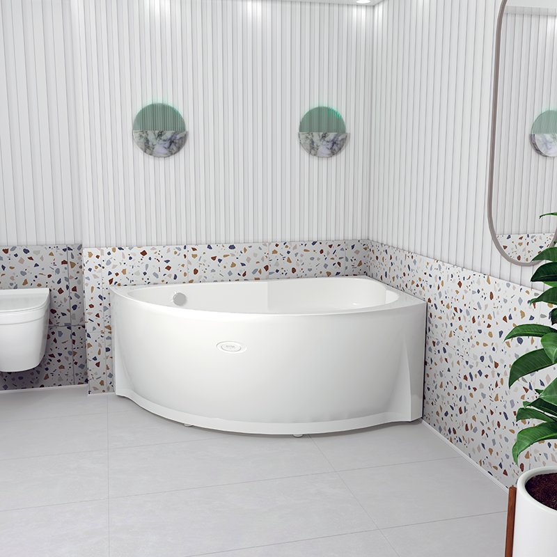 Приобрести радомир акриловая ванна модерна 160x100 см l ( комплект каркас и слив )