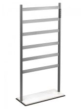 Полотенцесушитель электрический напольный WONZON & WOGHAND ESSEN, Темный графит (WW-A406-GM)