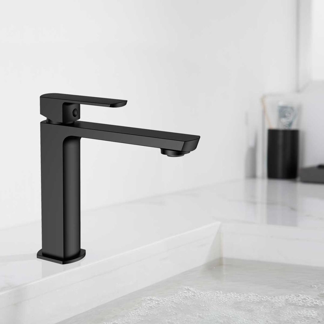 Приобрести vincea смеситель для раковины next, черный матовый vbf-1n1mb