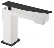 Boheme Смеситель для раковины Q, белый\черный 141-WB.2