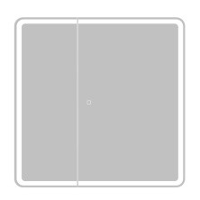 BelBagno Зеркало-шкаф 80х80 см SPC-MAR-600/800-1A-LED-TCH