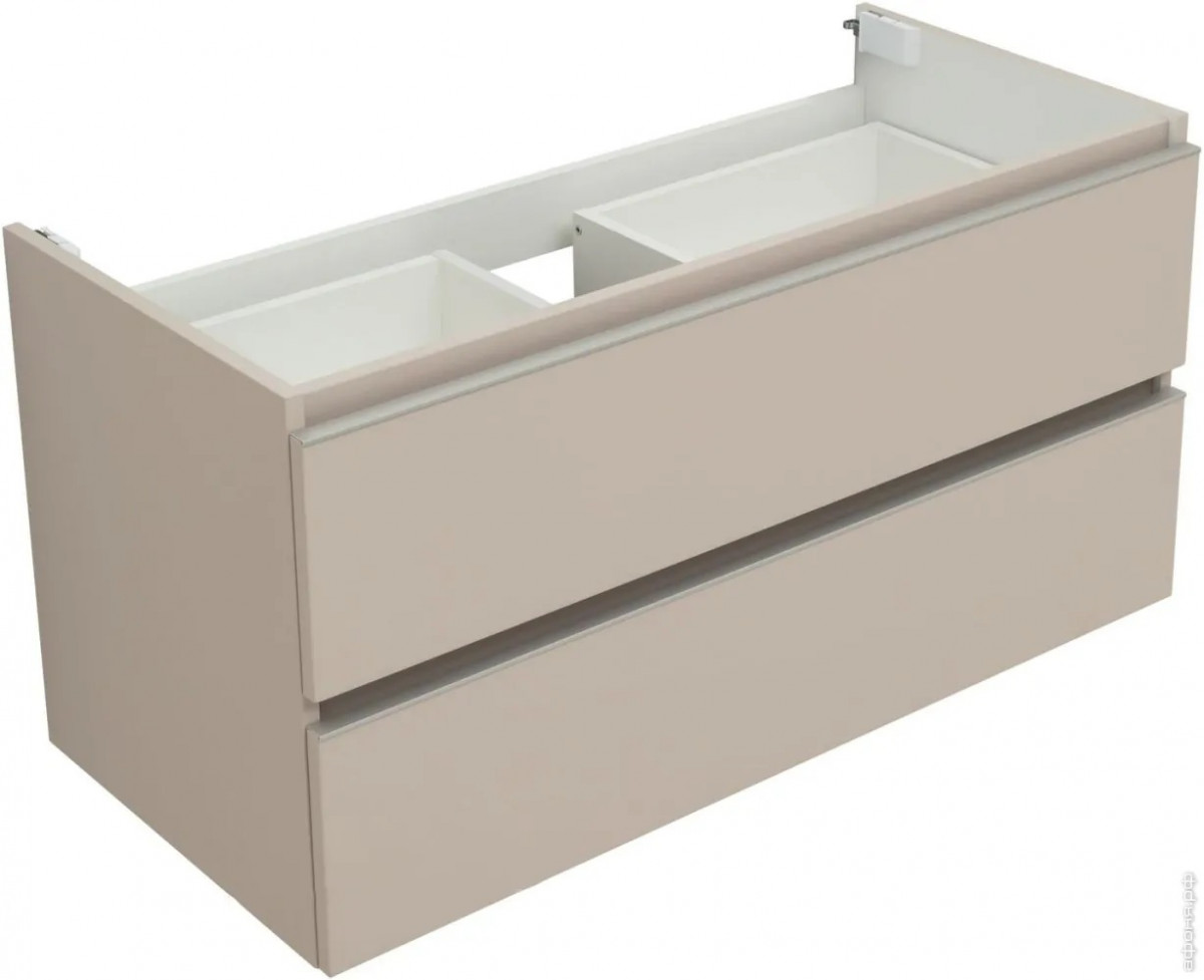 Приобрести aquanet тумба с раковиной вега 100 см, бежевый