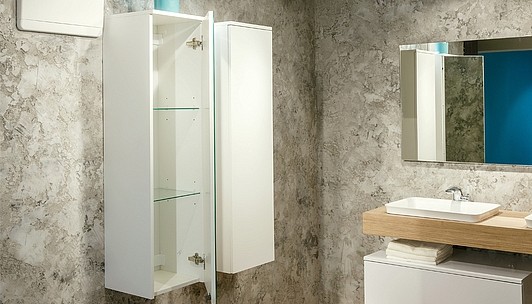 Приобрести пенал подвесной velvex unit 120, зеркало наруж., белый матовый, ppuni.120.zn-47.211