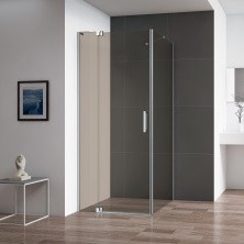 Cezares Душевое ограждение SLIDER 70х90 см, бронза\хром SLIDER-AH-1-90-70/80-BR-Cr