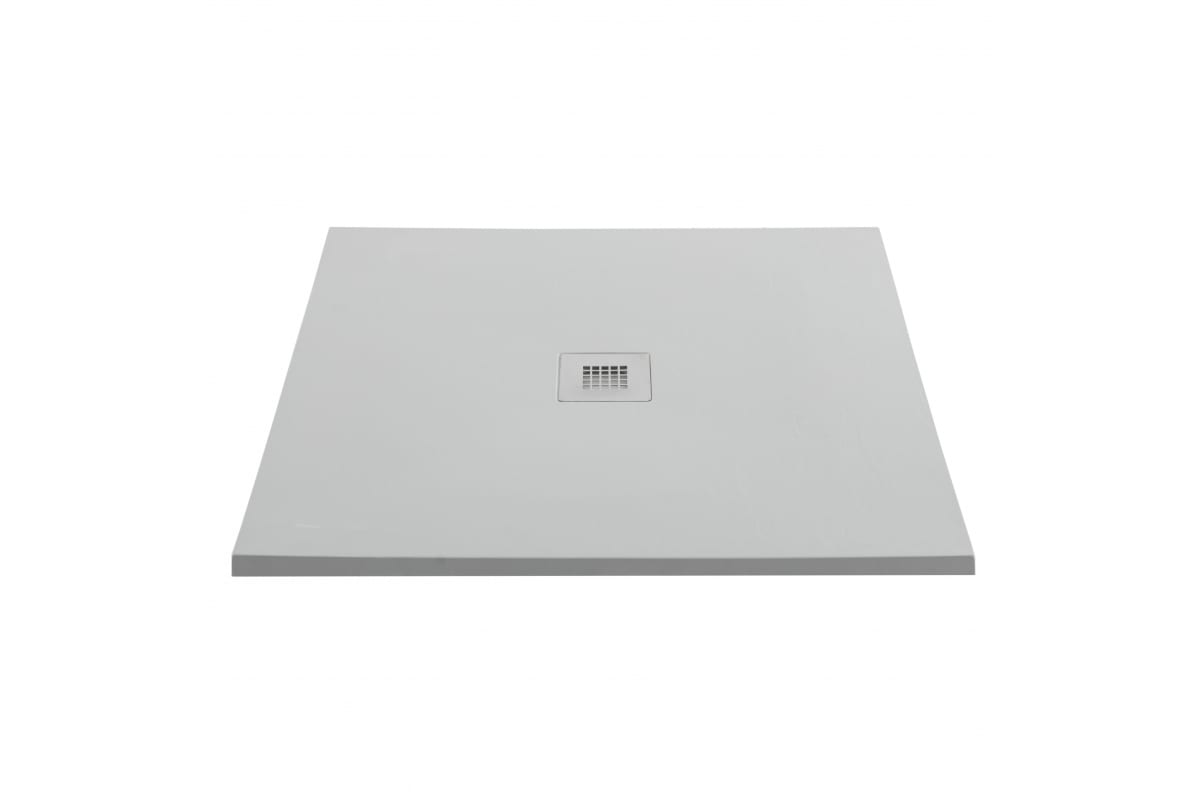 Приобрести aquanet душевой поддон pleasure 90х90 см, серый