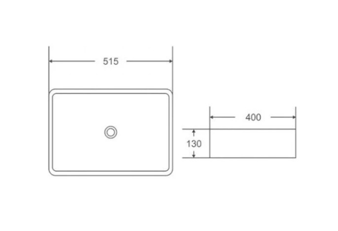 Приобрести mirsant раковина чаша shell-0619 grey light 51х40 см, серая ут000081492