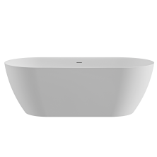 CEZARES Отдельностоящая ванна Solid Surface 170х80 см, белая CZR-RELAX-170-80-57-SSB