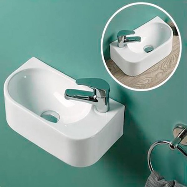 Приобрести раковина накладная /подвесная ceramalux 40 см 78204l