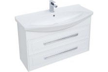 Aquanet Тумба с раковиной Остин 105 см, белая (под раковину Стиль)