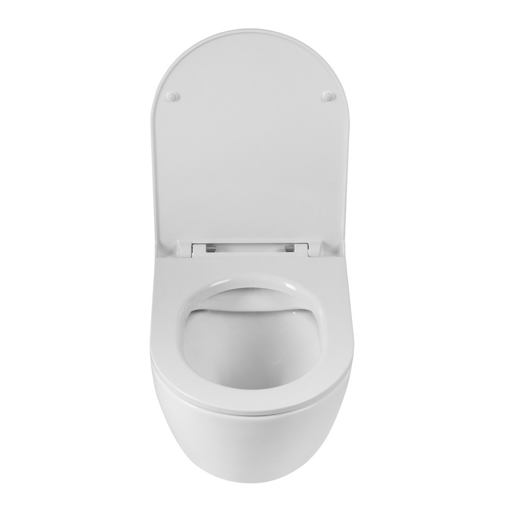 Приобрести belbagno унитаз безободковый подвесной sfera-r с сиденьем дюропласт, микролифт, белый bb046chr/bb902sc