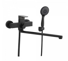 Смеситель для ванны ViEiR Camomilla с ручным душем, черный V283541C