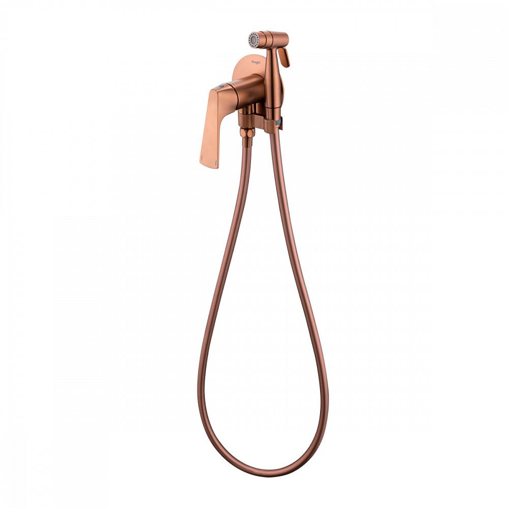 Приобрести raglo смеситель с гигиеническим душем, медь r07.52.33
