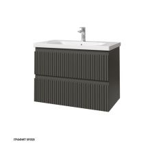 Caprigo Тумба с раковиной FORTE-Smalty TYPE 80 см, графит 38412 8