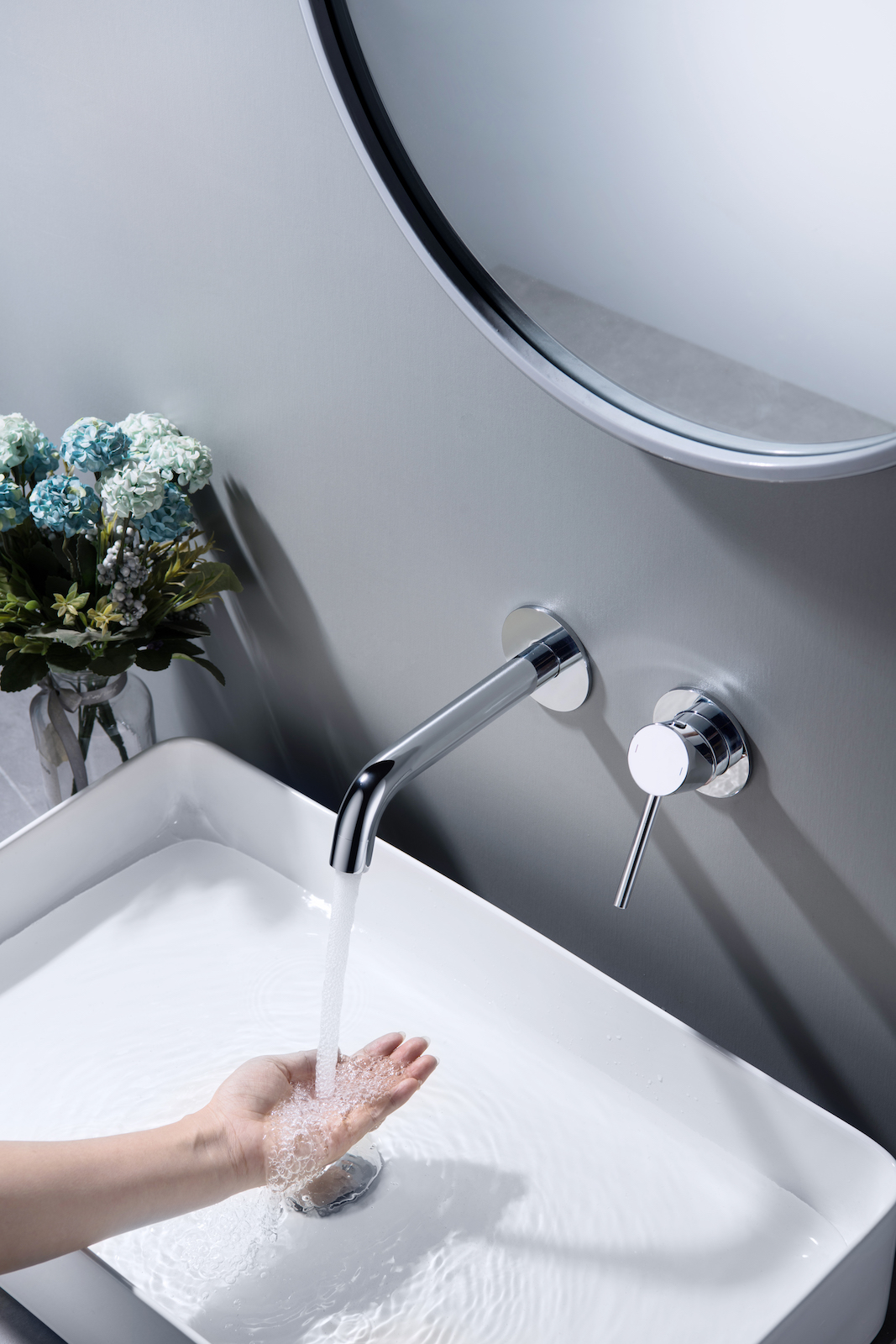 Приобрести смеситель для раковины встроенный timo saona 2372/00sm хром