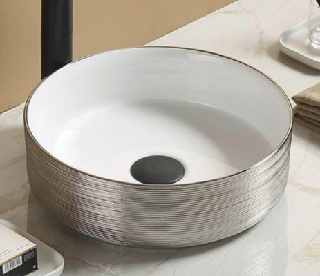 Приобрести раковина накладная ceramalux 36 см nc c1054