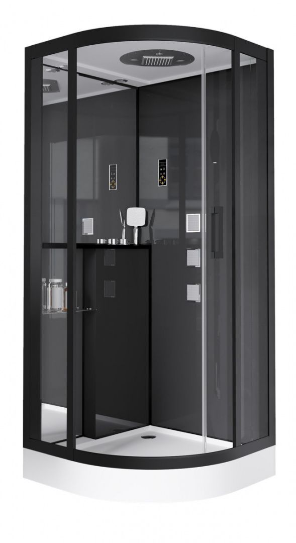 Приобрести grossman гидробокс 100х100 см, черный gr241