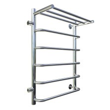 Тругор Водяной полотенцесушитель Идеал П6 500х800 мм L ПМ1 с полкой и боковым подводом, хром 00-00026991