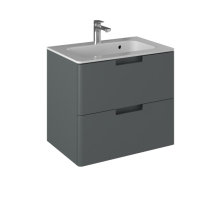 Briz Тумба подвесная с раковиной PRATO Grey 70 см, серая, матовая Т18-70