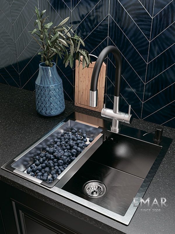 Приобрести emar смеситель для кухни, сатин ес - 3015 satin