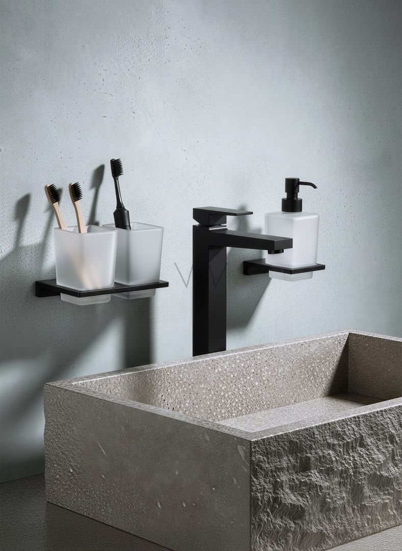 Приобрести дозатор мыла wonzon & woghand eclipse, черный (ww-9133-bl)