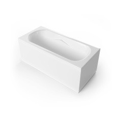 Mirsant Ванна акриловая Каспий 160*70 см, белая, УТ000019859