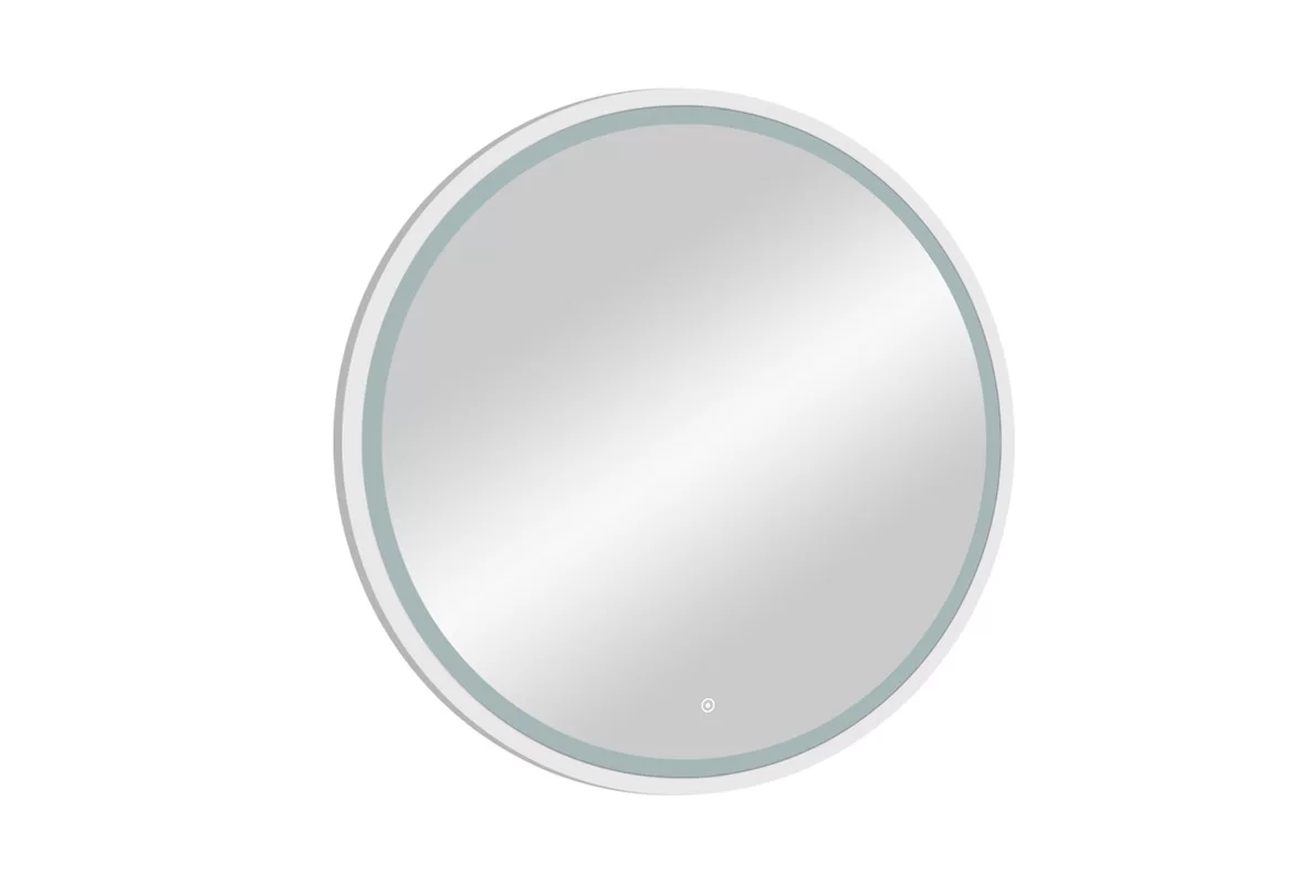 Приобрести continent зеркало с подсветкой style white 60х60 см, белый