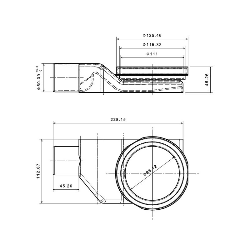 Приобрести pestan душевой трап betto net line 750