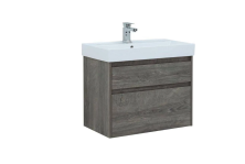 Aquanet Тумба с раковиной Aquanet Nova 75 дуб рошелье (2 ящика)