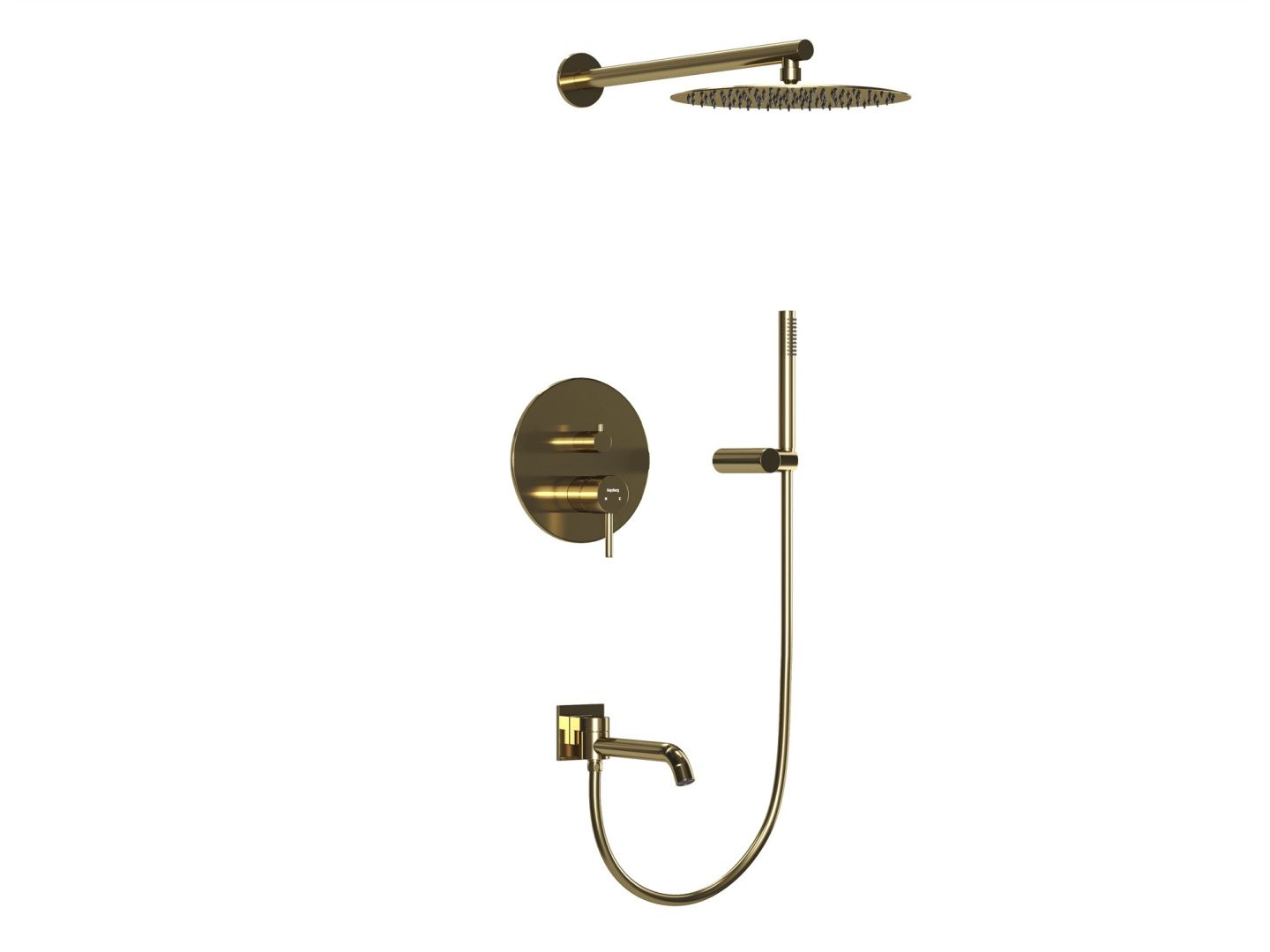 Приобрести hayzburg встраиваемая душевая система, золото hb-2001go