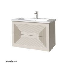 Caprigo Тумба с раковиной MODO Quarta 80 см, светло бежевая 35712 1