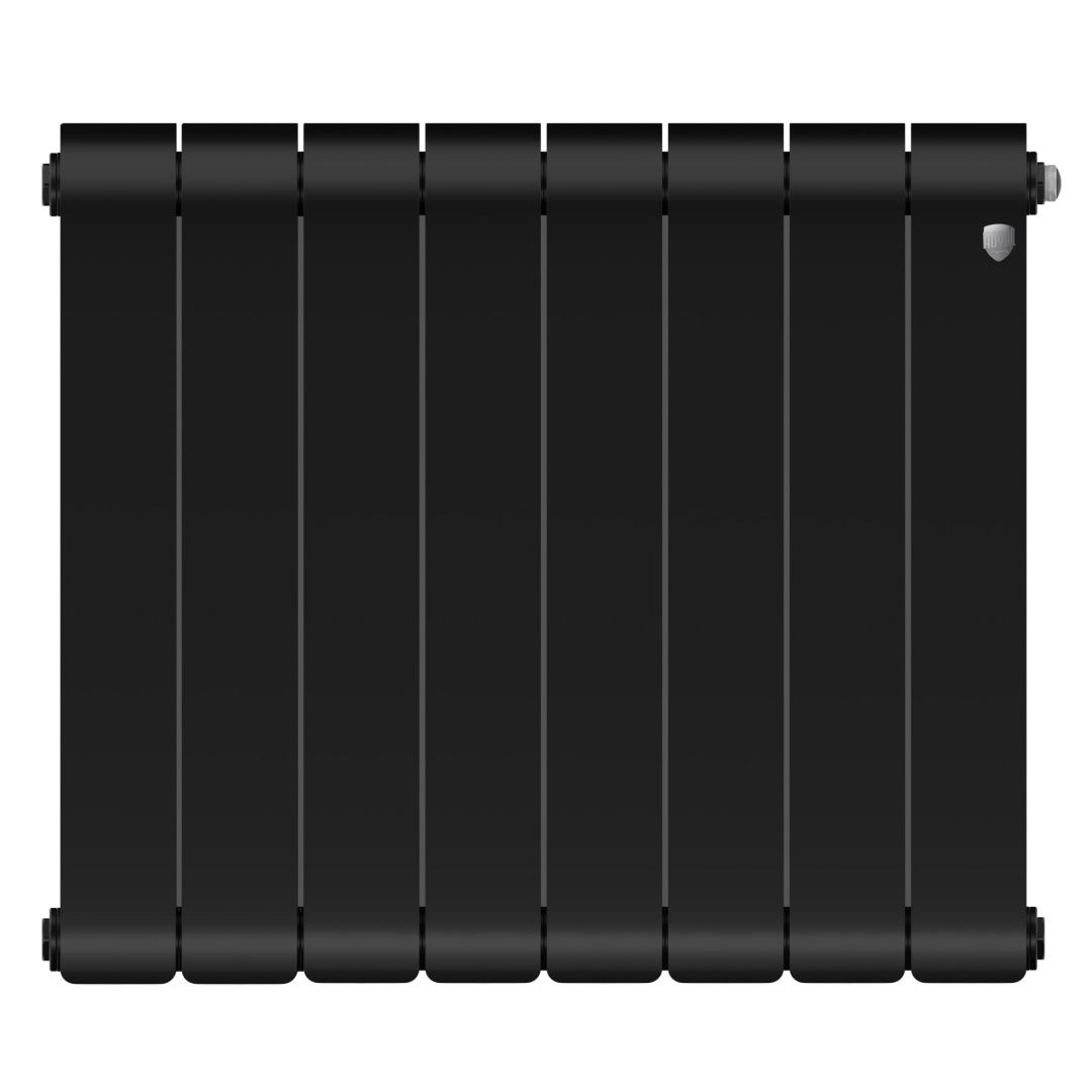Приобрести royal thermo радиатор биметаллический infinity 500 /noir sable ( черный графит ) - 8 секц.