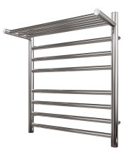 Полотенцесушитель электрический Point 500х600 Аврора с полкой П7, хром PN10156SPE