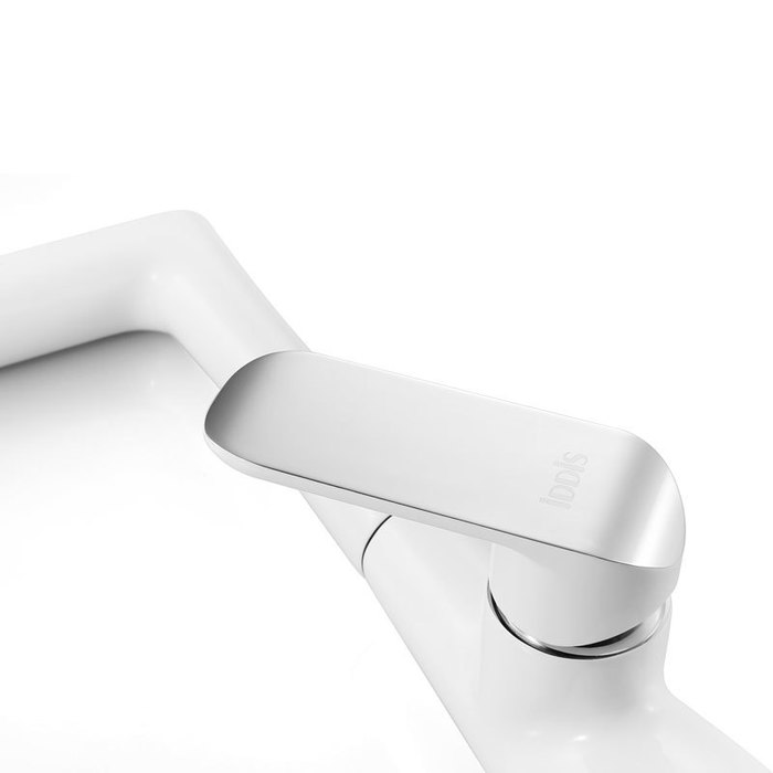 Приобрести iddis смеситель для кухни calipso 270 мм, белый\хром calsbl0i05