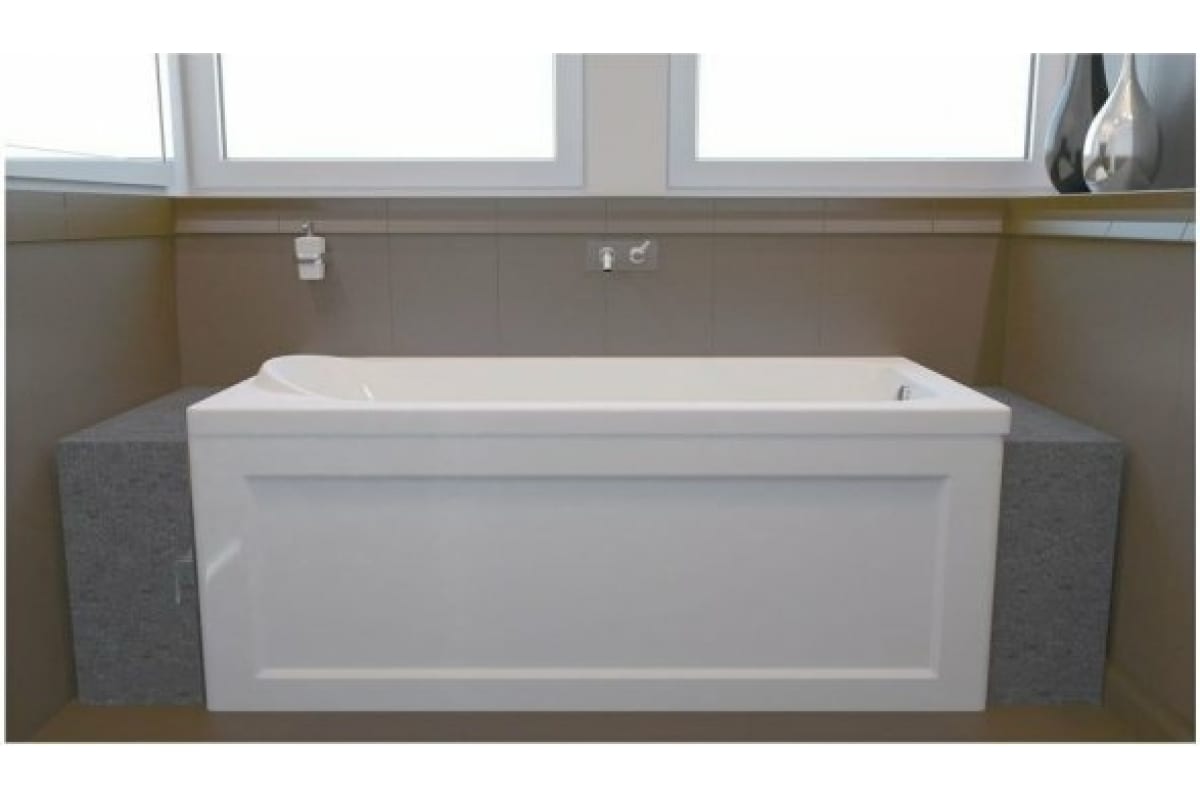Приобрести aquanet акриловая ванна west new 150x70 см, белая
