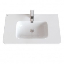 IDDIS Раковина встраиваемая 80 см, белая 0108000i28