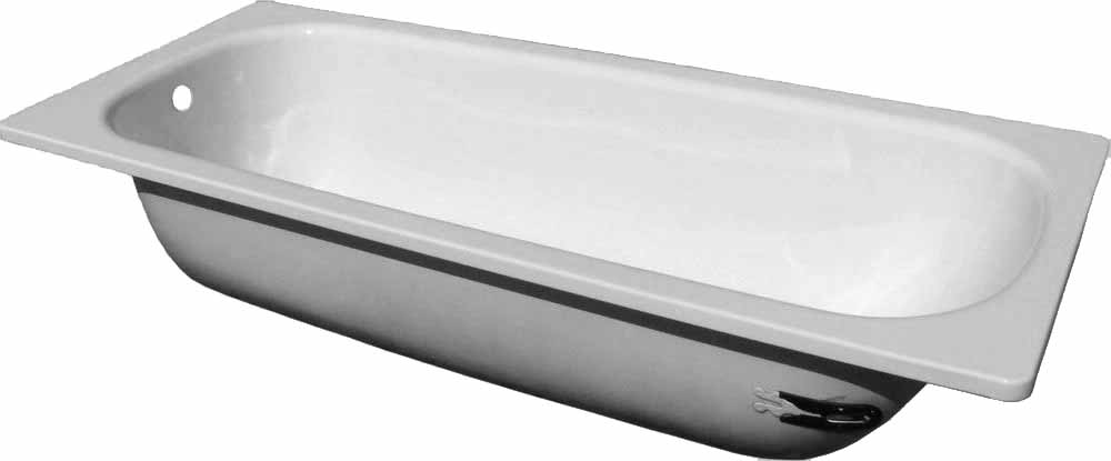 Приобрести ванна стальная loranto 150х70 см, белая в комплекте с ножками