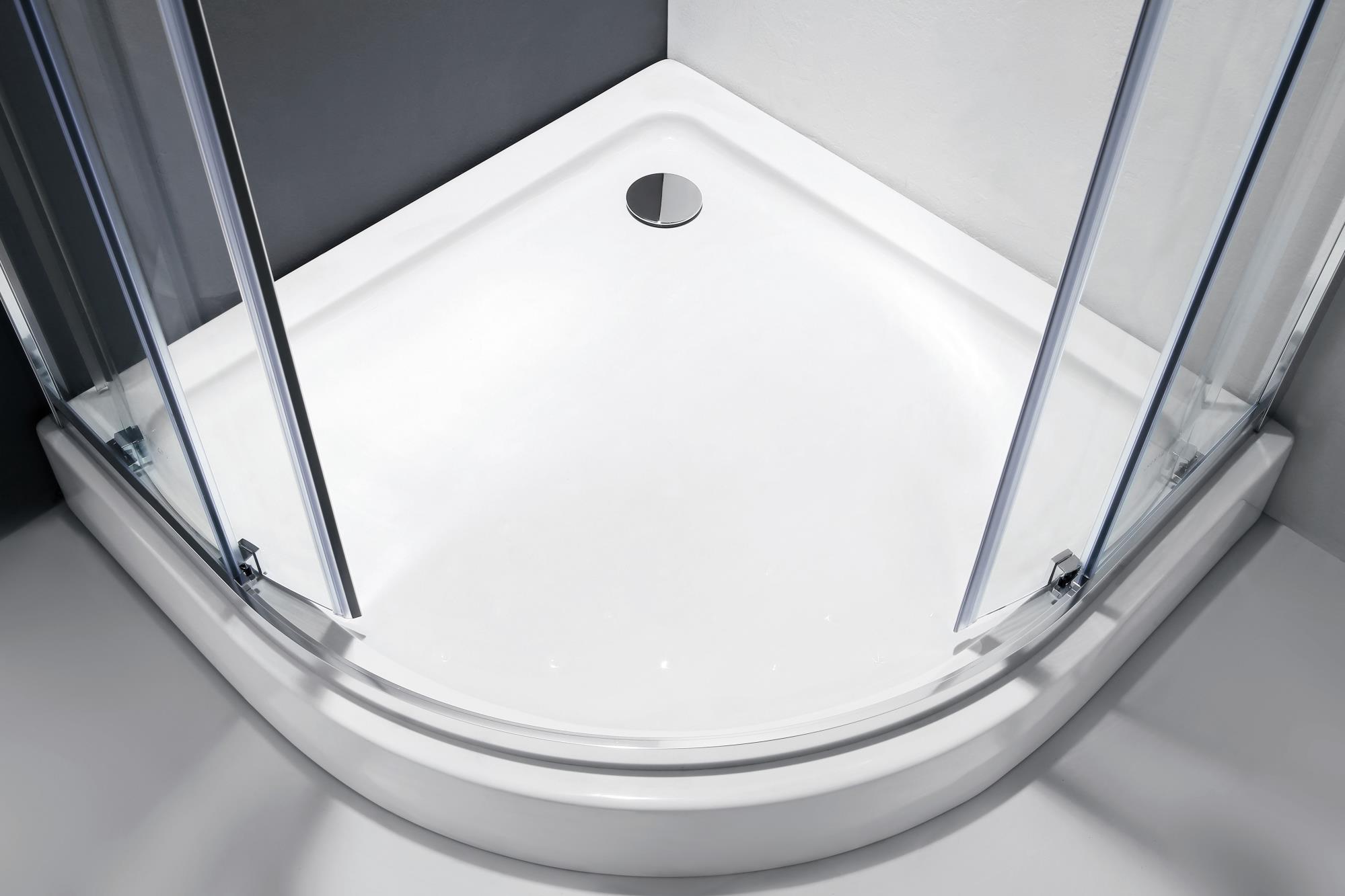 Приобрести cezares душевое ограждение molveno 80х80 см, хром molveno-r-2-80-c-cr-iv