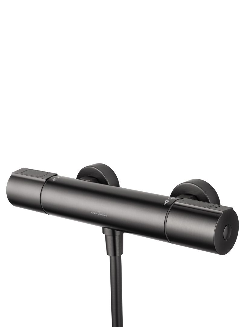 Приобрести смеситель для душа с термостатом wonzon & woghand inn 2, темный графит (ww-a2006-a-bgg)