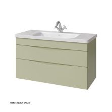 Caprigo Тумба с раковиной LENTO 100 см, фисташка