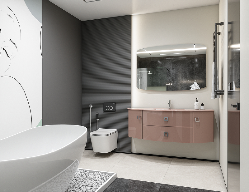 Приобрести caprigo тумба с раковиной подвесная legato 140 см, капучино 3016b-dm501-6t