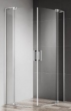CEZARES Душевое ограждение SLIDER 90/100х90/100см SLIDER-R-2-90/100-C-Cr