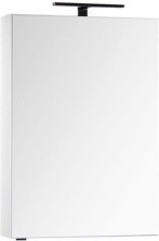 Aquanet Зеркальный шкаф Алвита 60 см, белый