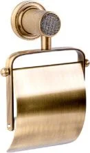 Boheme Держатель туалетной бумаги Royale Cristal, бронза\белый 10921-BR
