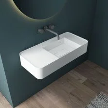 Vincea Раковина подвесная Solid Surface 120х40 см, белая матовая VWB-6S412MW