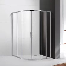 Cezares Душевое ограждение MOLVENO 110х110 см, хром MOLVENO-R-22-80+30-C-Cr-IV
