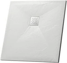 Grossman Каменный душевой поддон Strong 100x100 см, белый GR-S1100100Q