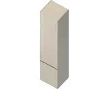 Пенал подвесной Kerama Marazzi CUBO 165 см, лимо L\R
