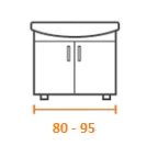 Тумбы 80-95 см Тумбы 80-95 см