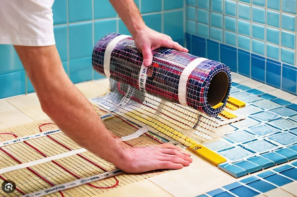 Как выбрать и установить теплый пол для ванной комнаты?