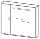 Зеркало-шкаф Зеркало-шкаф